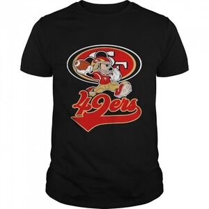 Mickey Mouse San Francisco 49ers Player Fan Shirt